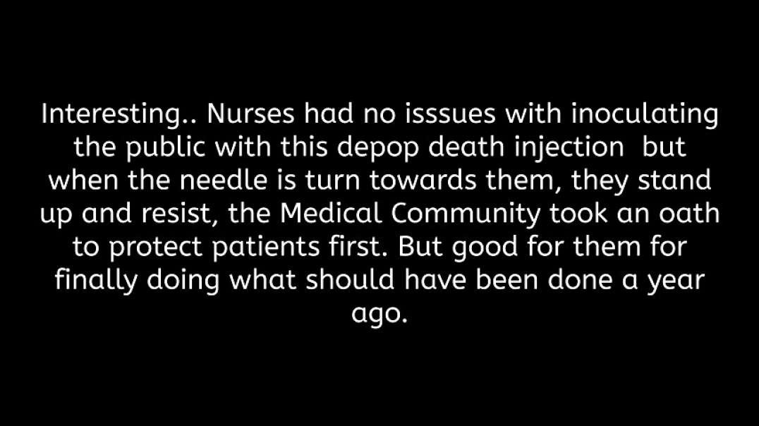 Crisis in America Millions of Nurses are Resigning or Being Fired Over COVID Vaccine Mandates