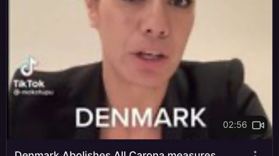 Denmark Abolished All Corona Measures!
