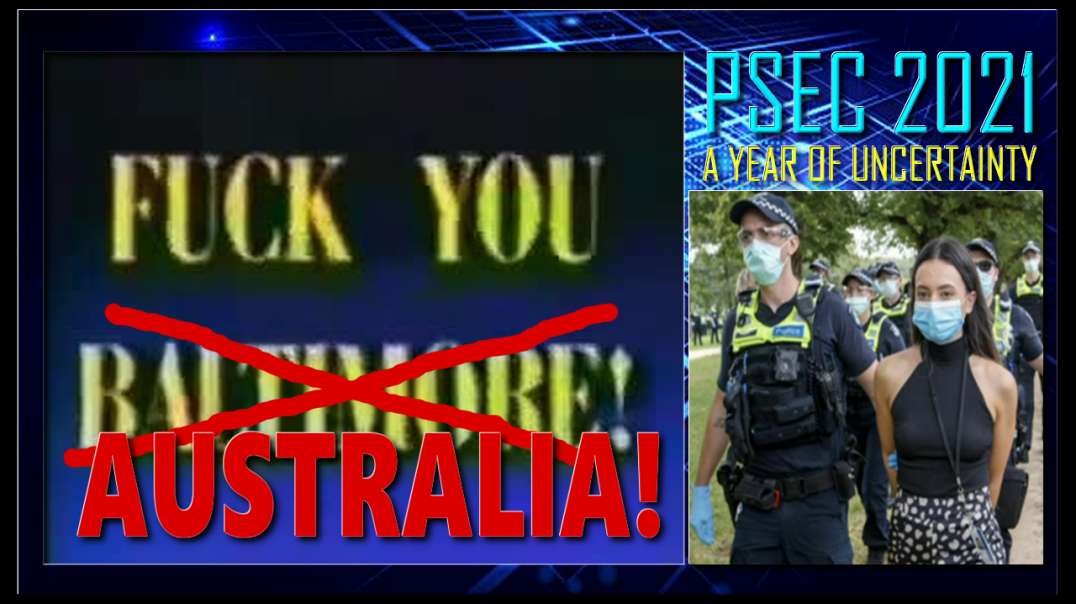 PSEC - 2021 - FUCK YOU AUSTRALIA! | Big Bill Hells - Police State Parody | 432hz [hd 720p]