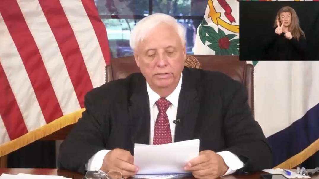 Aug 23rd West Virginia Gov Jim Justice PressBriefing Admits Spike In Vaccine Covid-19 Cases & Deaths.mp4