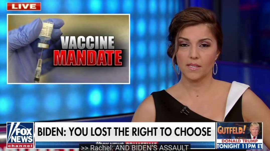 "Vaccine Mandate", Biden : You lost the right to CHOOSE