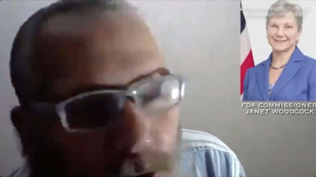 CALLING THE FDA COMMISSIONER - JANET WOODCOCK - AT HER HOUSE...AND SHE ANSWERS!