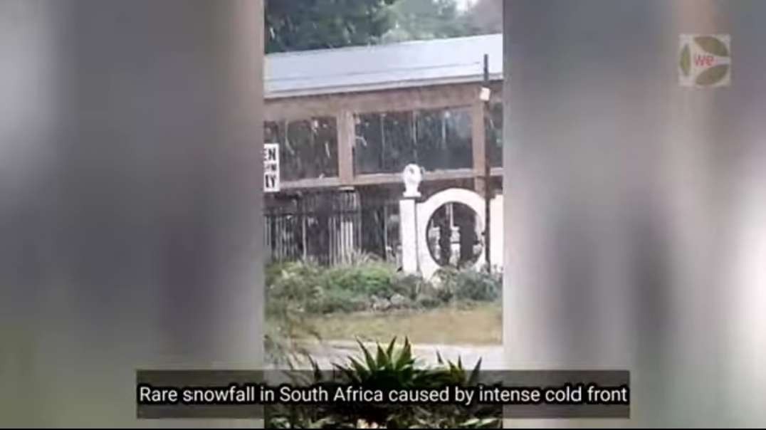 Snowfall Hits South Africa, Rare Snow Blankets Chilean Desert , august 28 , 2021.mp4