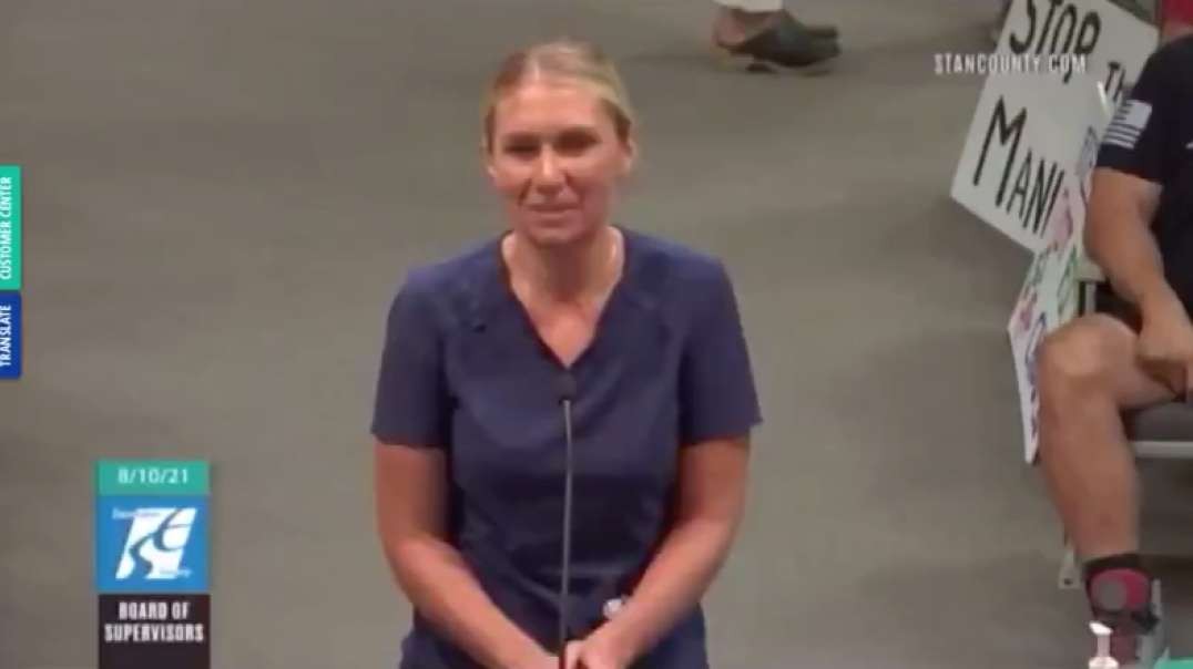 NURSES IN CALIFORNIA SPEAK AT BOARD OF SUPERVISORS MEETING