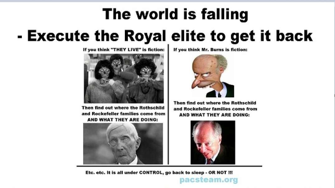 The world is falling - Execute the Royal elite to get it back