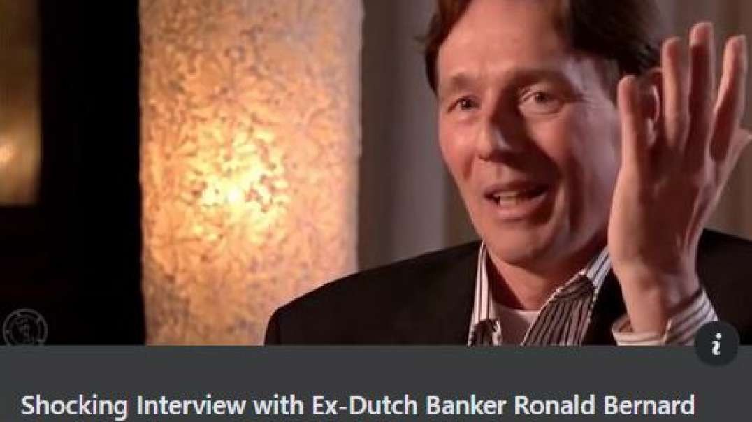 Shocking Interview with Ex-Dutch Banker Ronald Bernard