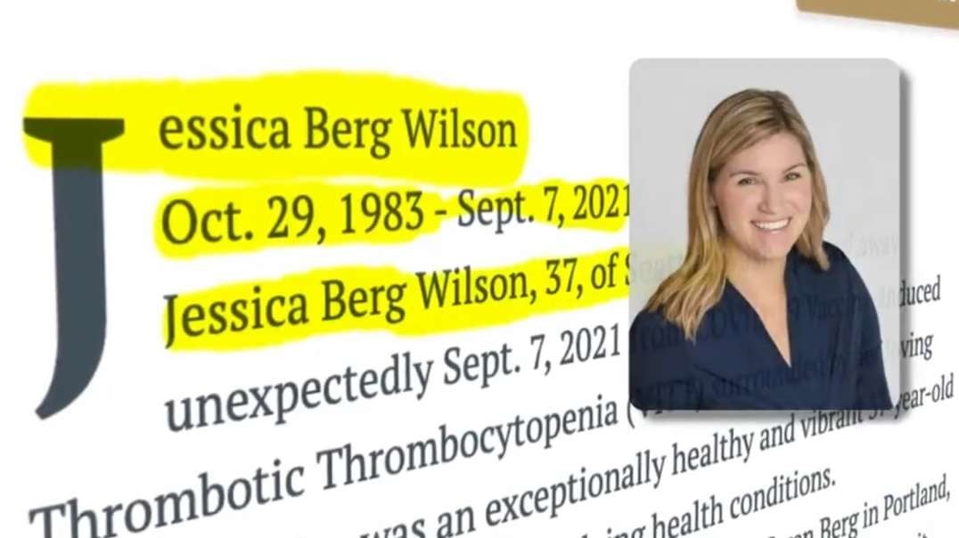 HEALTHY YOUNG MOTHER KILLED BY COVID VAXX [2021-09-10] - JESSICA WILSON (VIDEO)
