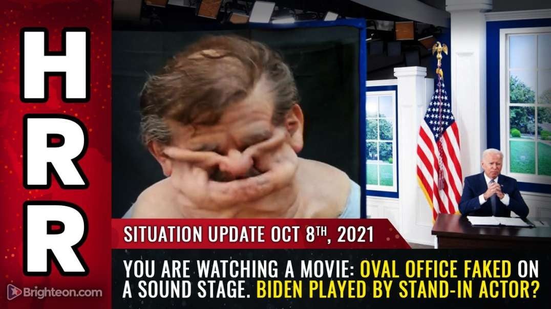 SITUATION UPDATE: OVAL OFFICE FAKED [2021-10-08] - MIKE ADAMS (VIDEO)