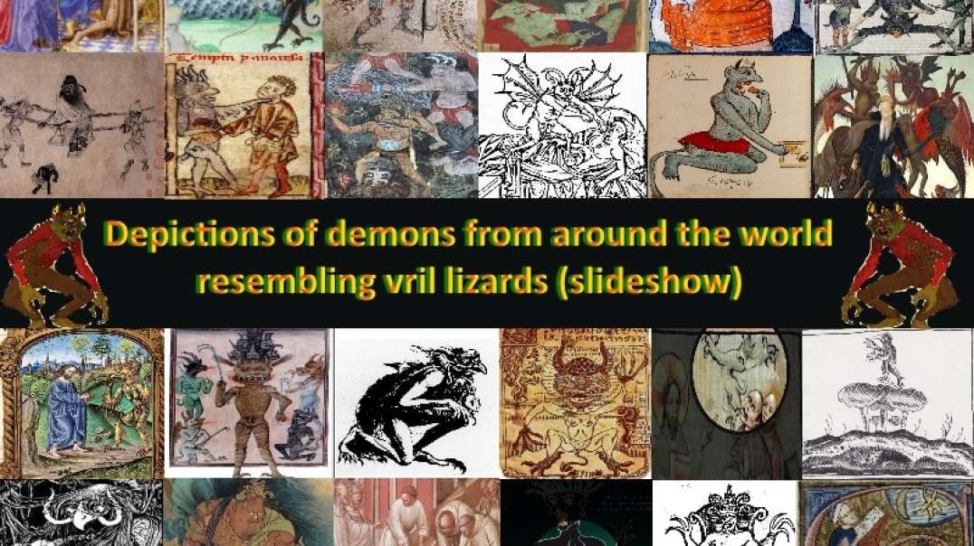 Depictions of Demons Resembling Vril Lizards (Slideshow)