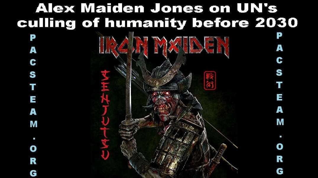 Alex Maiden Jones on UN's culling of humanity before 2030