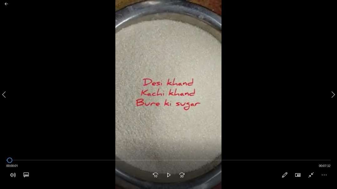 (5)Bura ki sugar, Desi khand,kachi khand or its also called tagar Making process