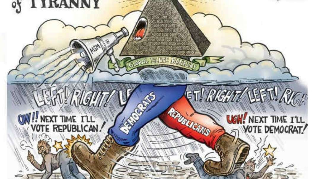 George Soros And Rupert Murdoch, Rothschild Puppets (False Left And Right)