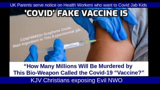 UK Parents serve notice on Health Workers who want to Covid Jab Kids