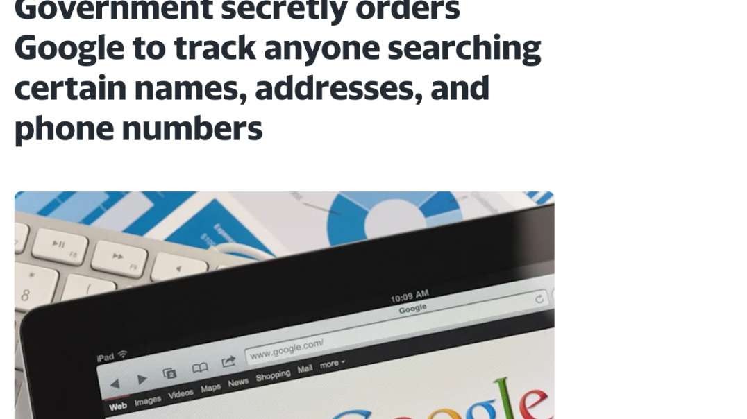 Fake FB Whistleblower, False Flags, Govt Monitors Search Terms With Google