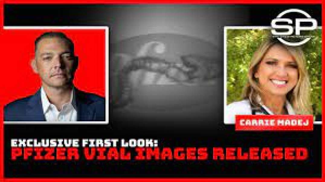 SHOCKING  Dr. Carrie Madej Releases FIRST LOOK at Pfizer Vial Contents