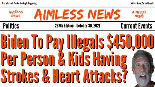 Potatohead Biden Wants To Pay Illegals $450,000 Per Person & Kids Having Strokes & Heart Attacks?