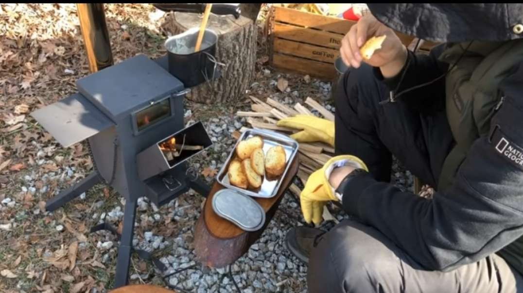 (132) CampingCoffee Box Rocket Stove.mp4