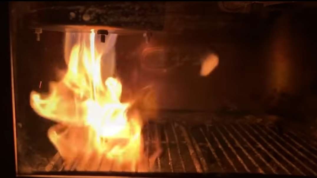(30) Homemade Pellet Stove for Camp, A Stunning View of the Fire Pouring Down - Pellet Burner Gen.2 Done.mp4