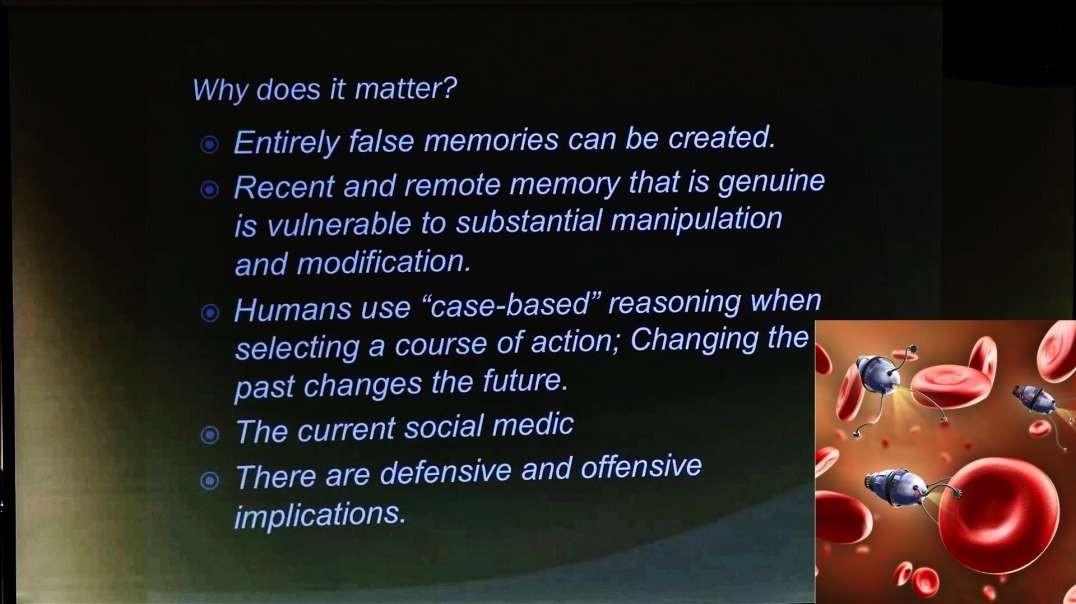 Reprograming DNA Vaccins for transforming humans in robots. Talmudic/masonic "warfare" against humanity. Dr. Charles Morgan explains about Psycho-Neurobiology, as Modern(a) Warfare.