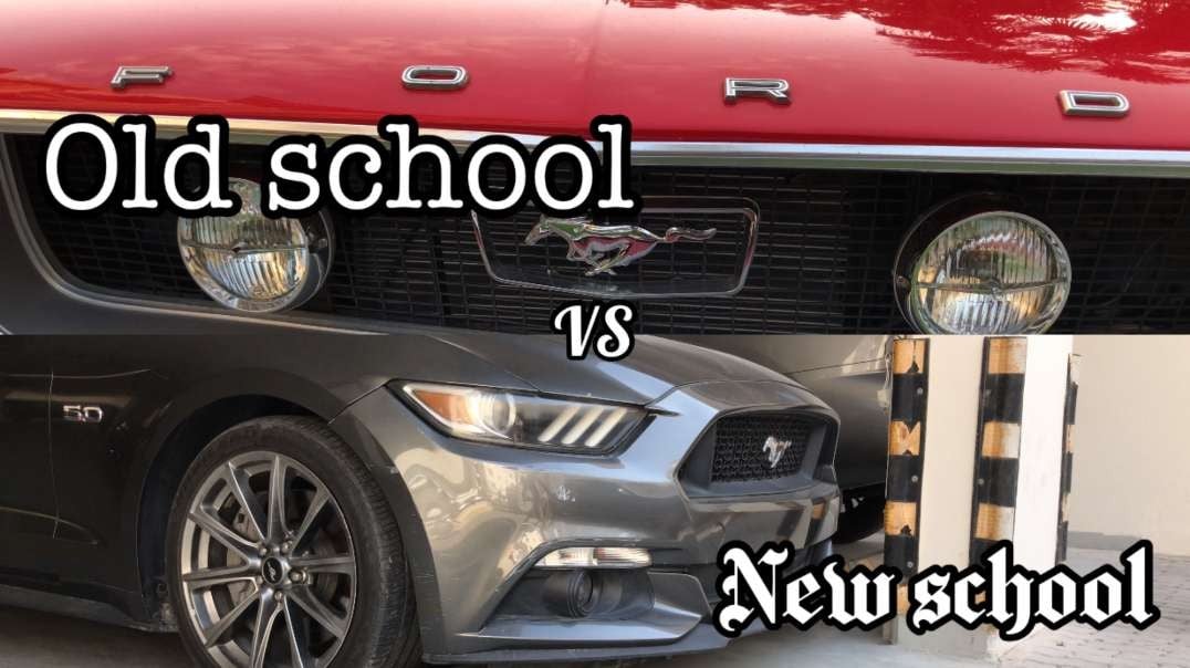 Old School VS New School | ford mustang GT 1968 VS 5.0 ford mustang GT 2020