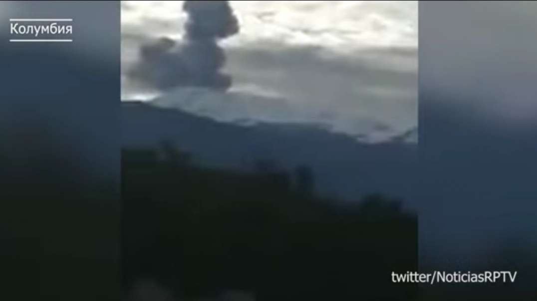 Bloodthirsty Nevado del Ruiz exploded in Colombia. The eruption of the volcano that took .mp4