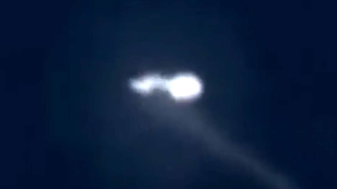 ufo shoot down a missile