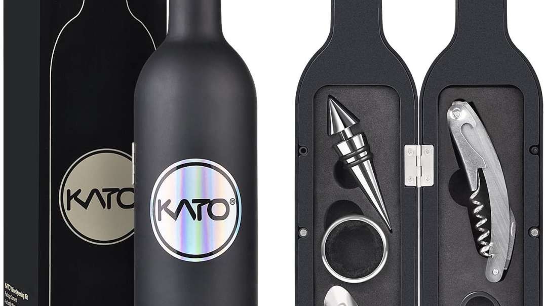 Kato Wine Accessories Gift Set | Unique Gifts Under 10$