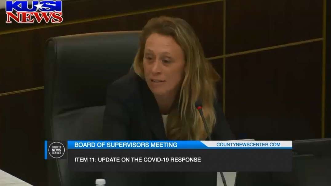 San Diego Nov 2nd Supervisor Terra Lawson-Remer Supports Forced COVID Vaccinations Crowd Is Bullying.mp4