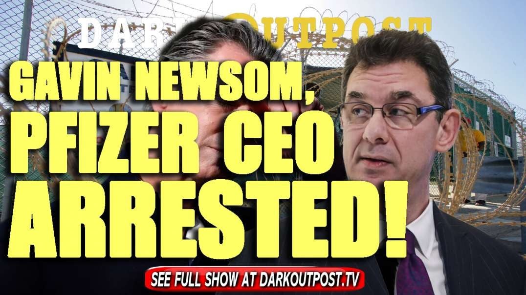 Dark Outpost 11-08-2021  Gavin Newsom, Pfizer CEO Arrested!
