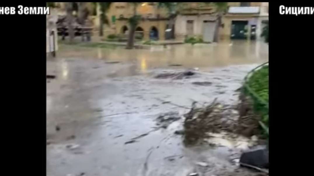 Severe flooding on the island of Malta, Sicily on November 25! Cataclysms, changes.mp4