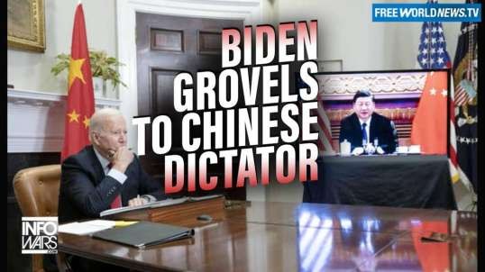 Watch Chinese Dictator Xi Jinping Slap Biden Around