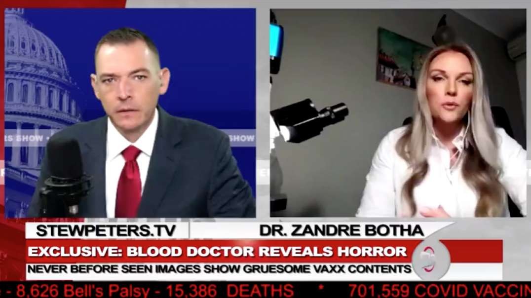 STRANGE FINDINGS IN COVID VACCINE, STEW PETERS w DR ZANDRE BOTHA