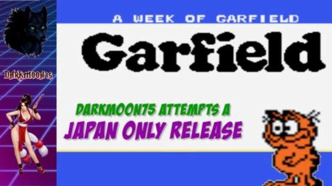 The Darkmoon75 Archives - Darkmoon75 Tries A Week Of Garfield (Famicom)