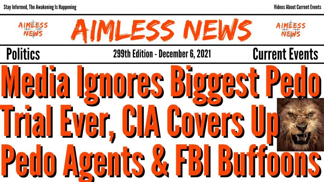 Media Ignores Biggest Pedo Trial Ever, CIA Covers Up Pedo Agents & FBI Holds False Flag Protest
