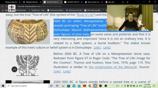 Ancient Babylonian Roots Of Menorahs & Judaism