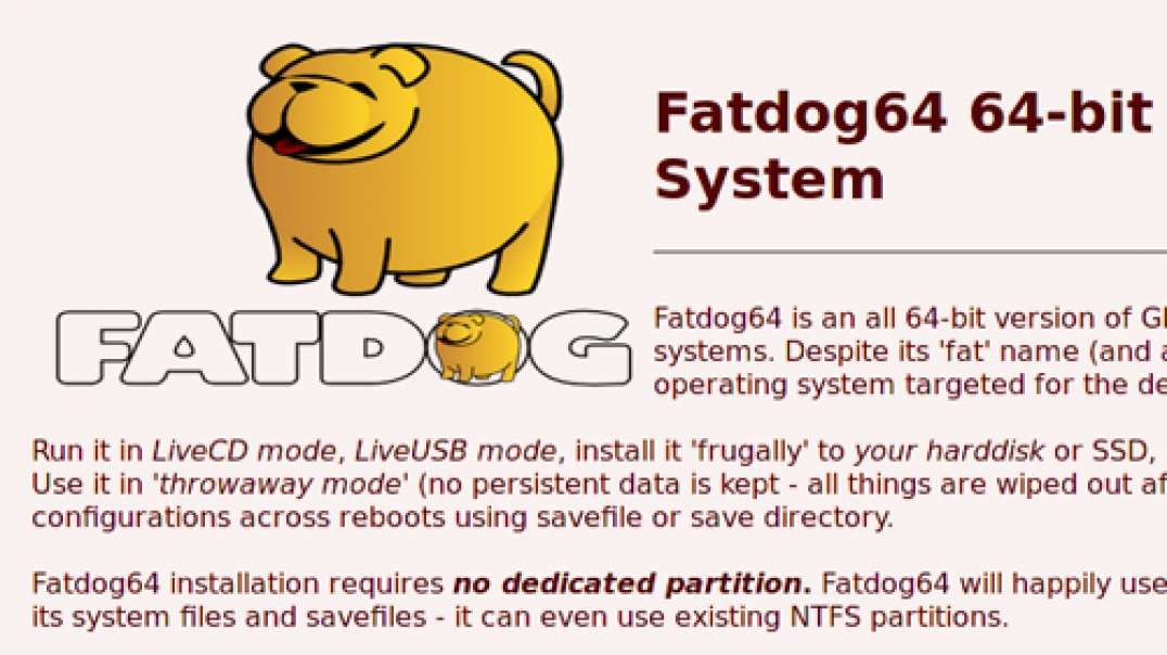 Make your Computer 4 Times Faster with Fatdog64-812