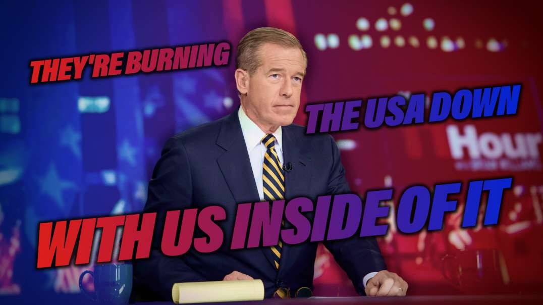 Former MSNBC Host: They're Burning The USA Down With Us Inside Of It