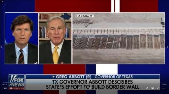 Gov. Abbott We are building the border wall
