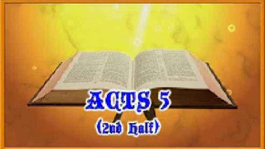 Acts 5 Study Part 2 Teaching in the Name of Jesus