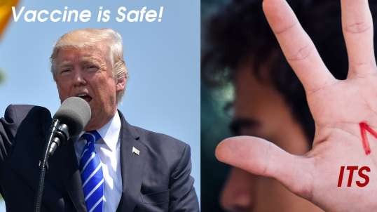 Why is Trump still pushing Covid Vaccines and why are Supporters Mad at Him?
