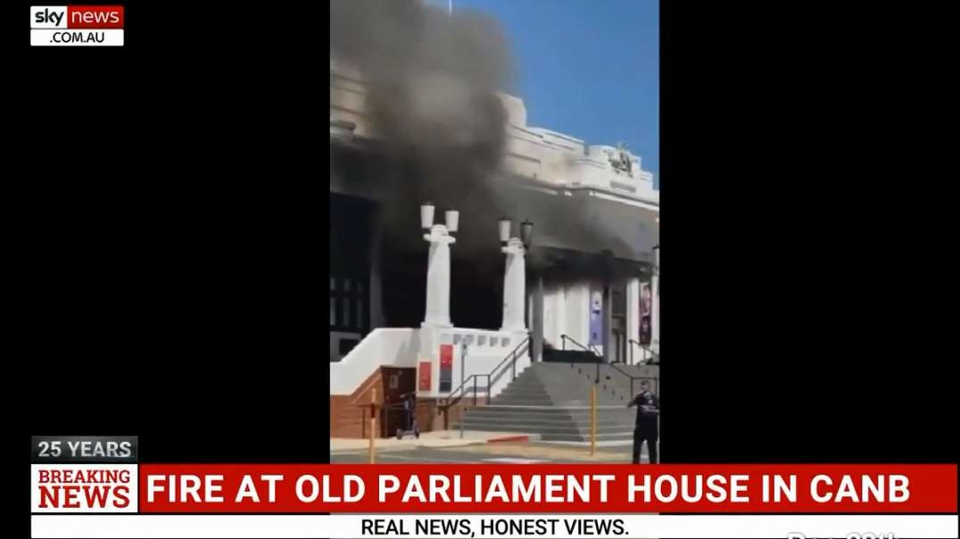 Dec29th Canberra Australia Fire at Old Parliament House First Nations Protest.mp4