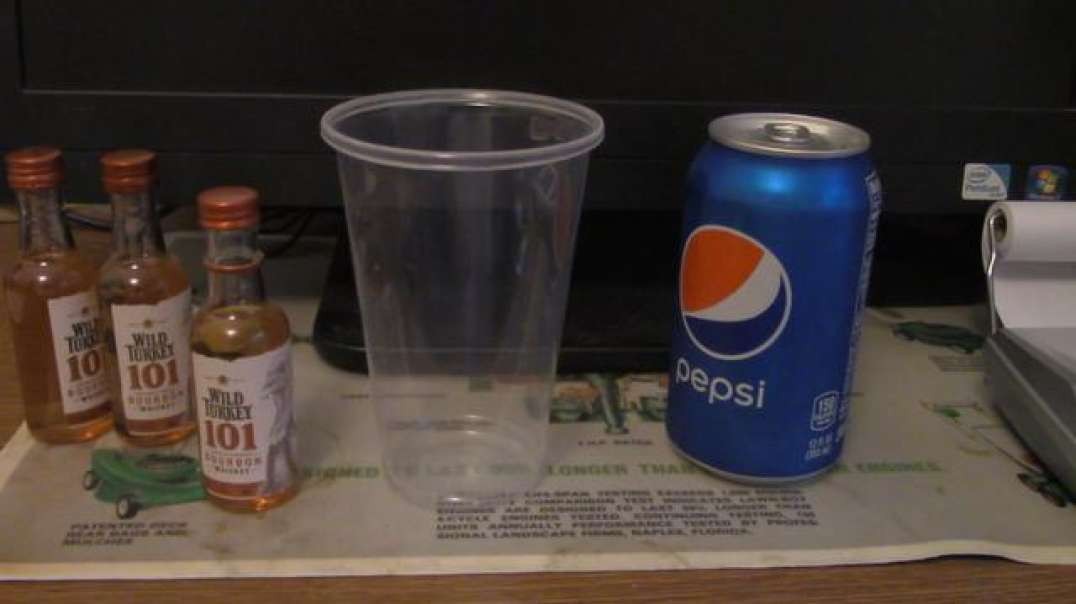 Sipping Drinks Minibar Edition 1 - Wild Turkey 101 And Pepsi
