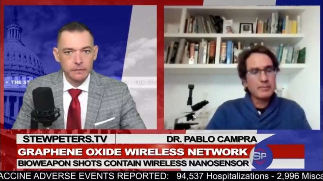 Dr. Pablo Campra - Graphene Oxide Wireless Network - Stew Peters Show