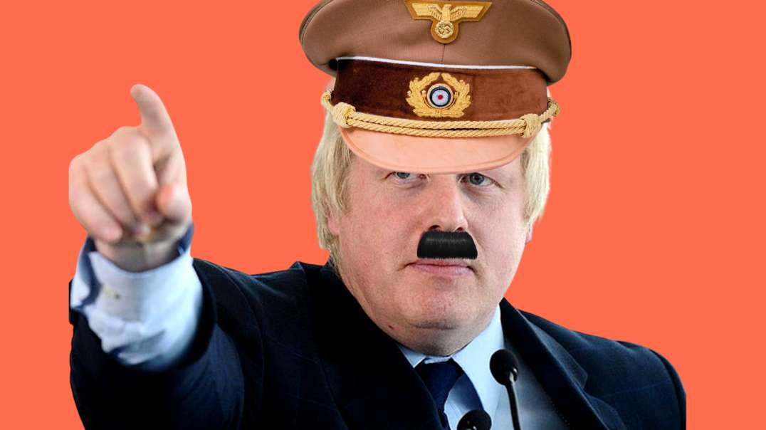 Boris Hitler Johnson Alludes to Lockdown UK After Christmas for Fake Variant