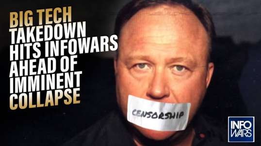 Big Tech Takedown Hits Infowars Ahead of IMF Announcing Imminent Collapse