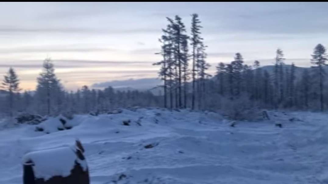 78,000 residents were left without light and heat in a frost of -50° C, Yakutia,.mp4