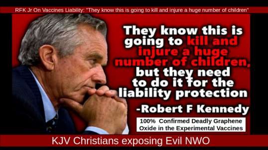 RFK Jr On Vaccines Liability: "They know this is going to kill and injure a huge number of children"