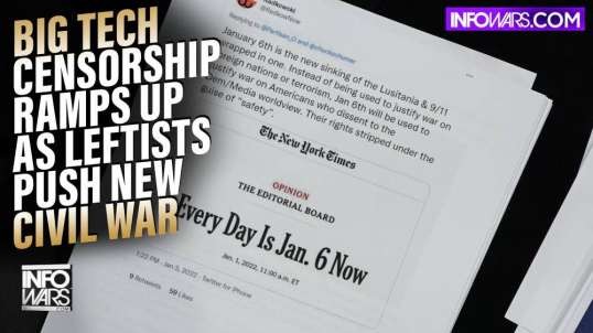 Big Tech Censorship Ramps Up Ahead of Leftist Push to Launch New Civil War