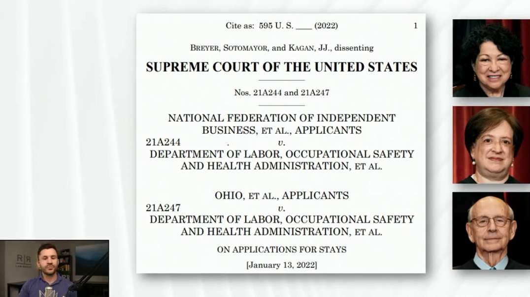 COVID Vaccine Mandate Supreme Court OSHA Ruling Opinions Review and White House Response.mp4