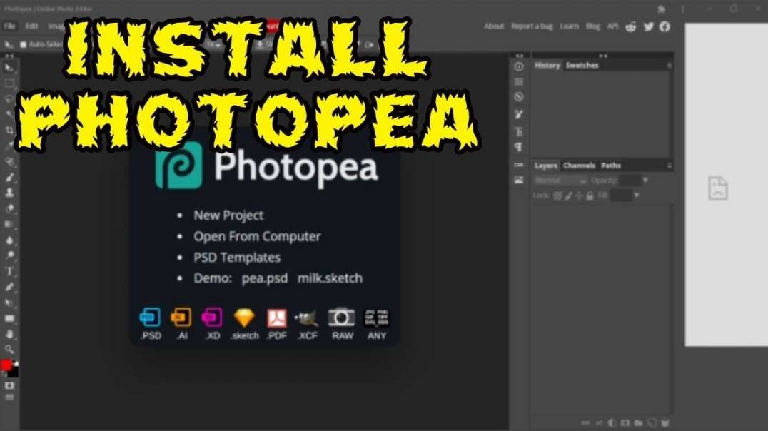 How To Install Photopea App On Your Desktop PC